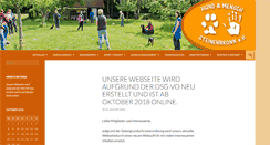Desktop Screenshot of hum-steinenbronn.de